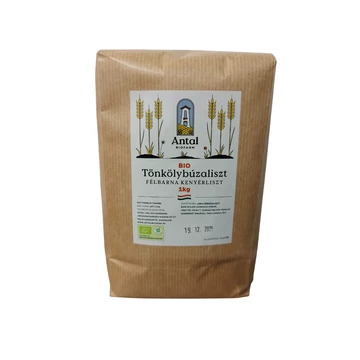 Bio Tönkölybúza Félbarna Kenyérliszt