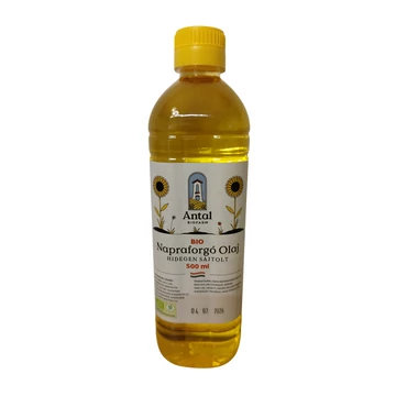 Bio Hidegen Sajtolt Napraforgó Olaj 500 ml